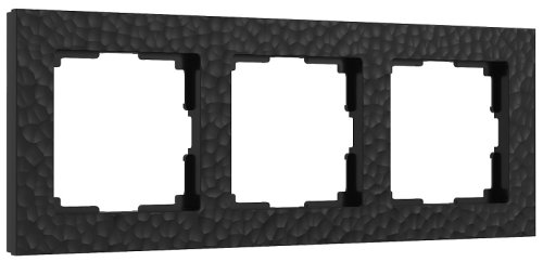 Рамка универсальная Werkel Hammer 3-м. черный картинка